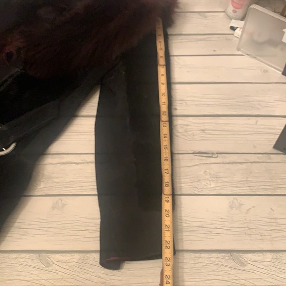 Lilli Ann 1960’s Vintage Faux Fur & Suede Coat - Picture 6 of 9